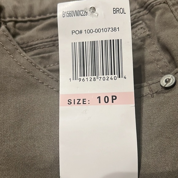 352 Democracy Brown BROL Straight Leg Pants Ab Solutions - Picture 8 of 12